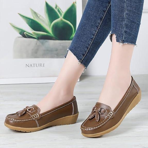 Mocassin orthopédique femme ComfySlip - Confort Orthopédique