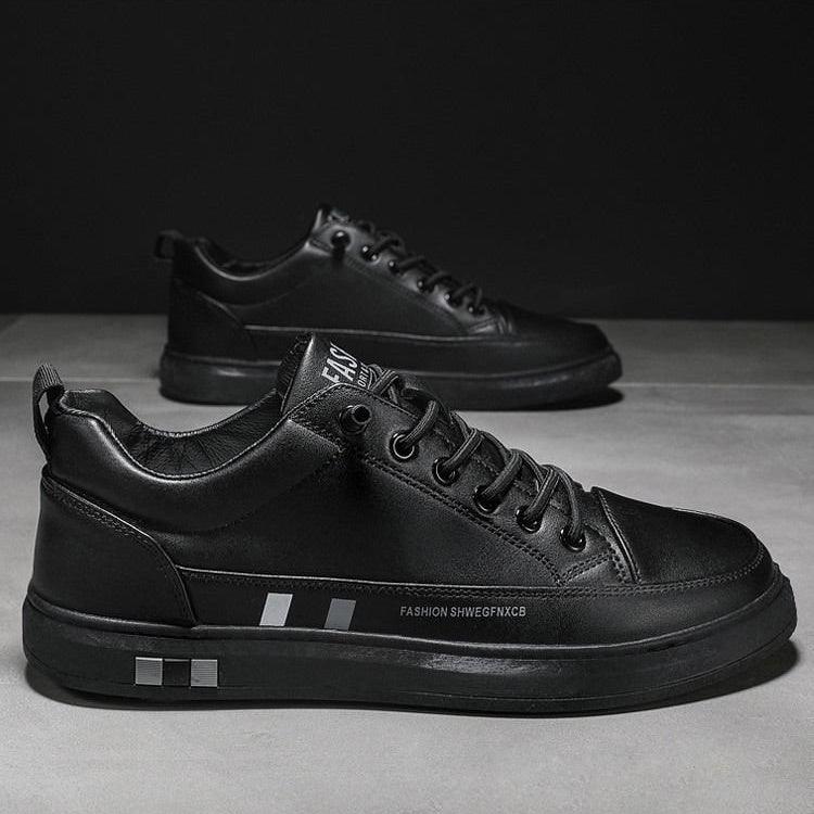 Chaussures Orthopédiques Hommes décontractées en cuir véritable - Confort Orthopédique