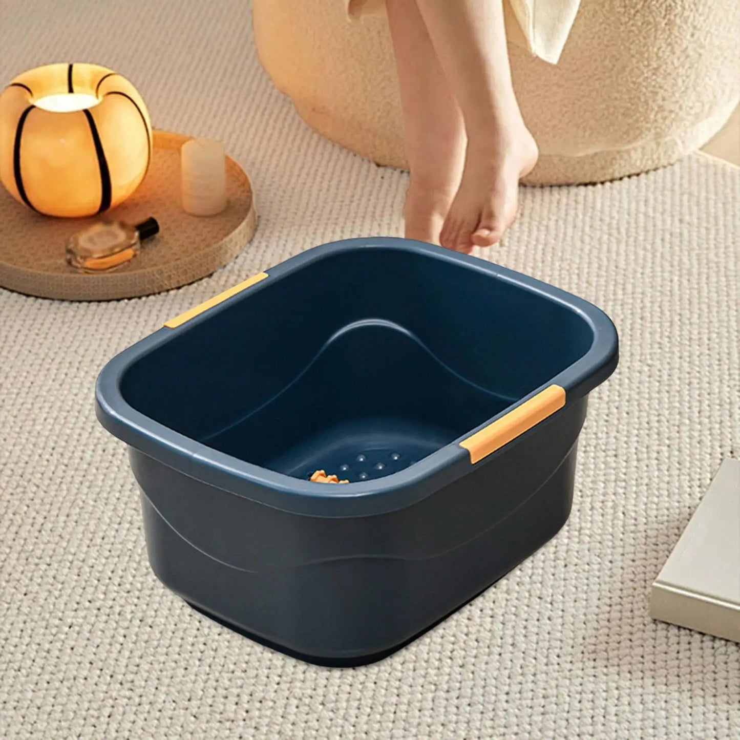 Bain de pied - Bassin portable pour un bain relaxant des pieds
