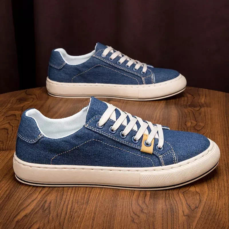 Basket homme bleu - 38 / Bleu