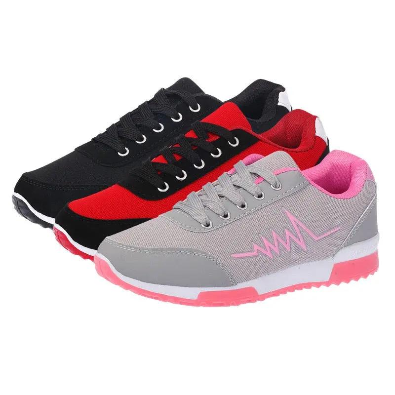 Baskets orthopédiques de marche en maille à lacets Confort Orthopédique