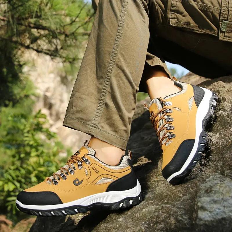 Chaussures de randonnée orthopédique pour homme - Confort Orthopédique
