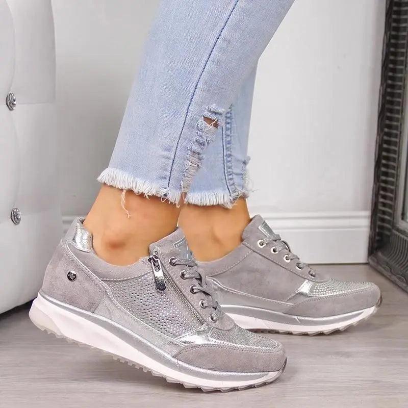 Chaussures orthopédiques décontractées pour femme - Confort Orthopédique
