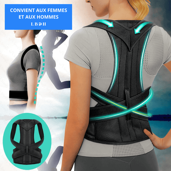 Correcteur de Posture réglable - Vektor Confort Orthopédique