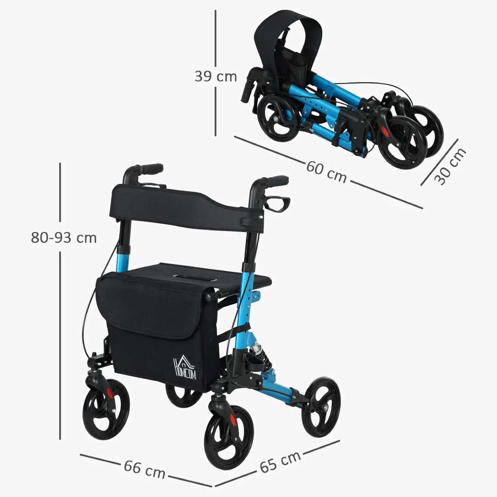 Déambulateur Rollator Tout-Terrain Renforcé