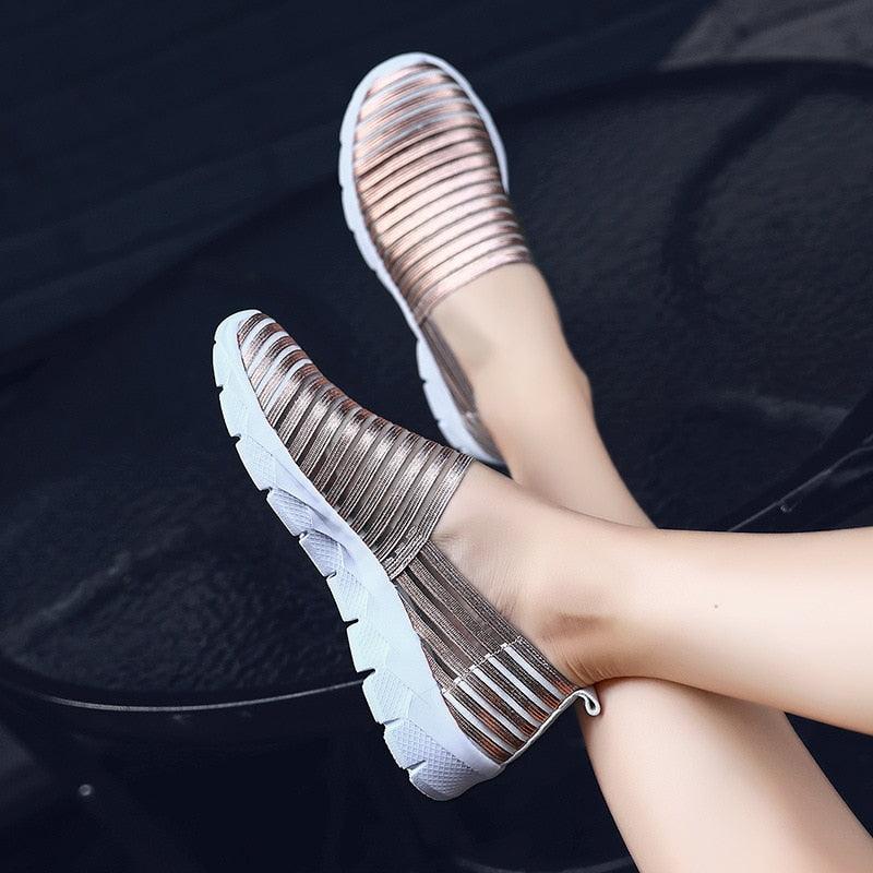 Chaussures Confortables en Maille Respirante pour Femme - Absolut Confort Orthopédique