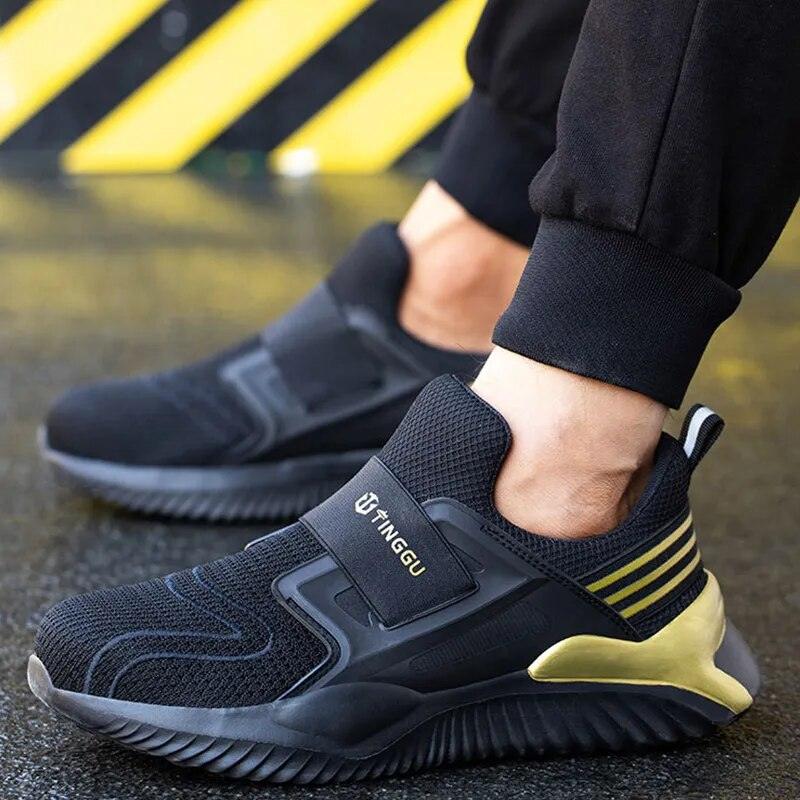 Chaussures de Sécurité Légères avec Capuchon en Acier Capoo Confort Orthopédique