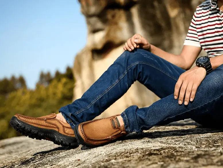 Mocassins Orthopédiques avec soutien de la voute plantaire - Confort Orthopédique