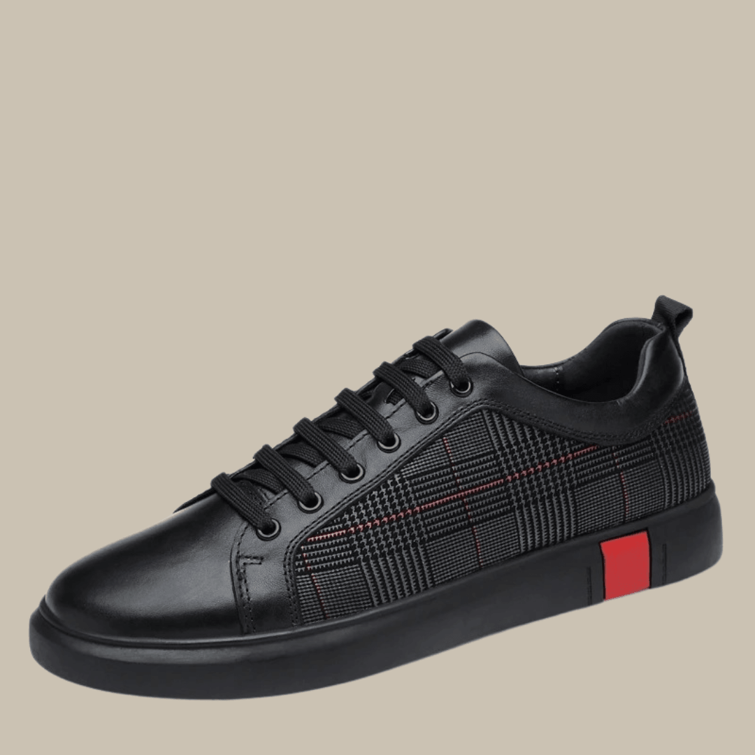 Chaussures Orthopédique Homme élégantes Noir - Glenn - Confort Orthopédique