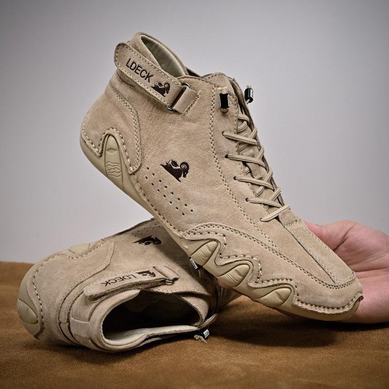 Chaussures montantes décontractées pour hommes - Baydor Confort Orthopédique