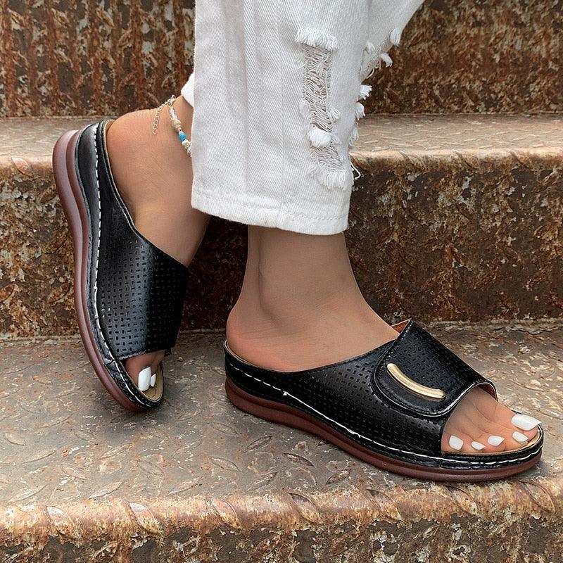 Sandales doux à plate-forme pour Femmes - Swift Confort Orthopédique
