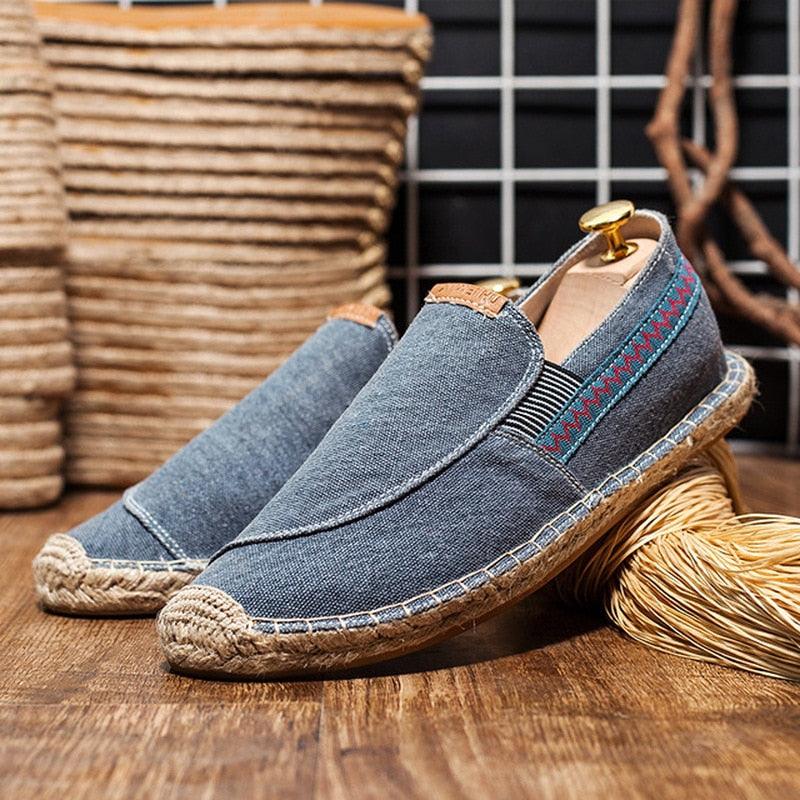Chaussures plates en chanvre pour hommes - Tivo Confort Orthopédique