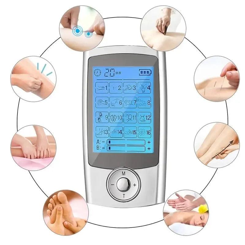 Appareil de Massage à Impulsions Électriques ElectroWave Relaxer - Confort Orthopédique
