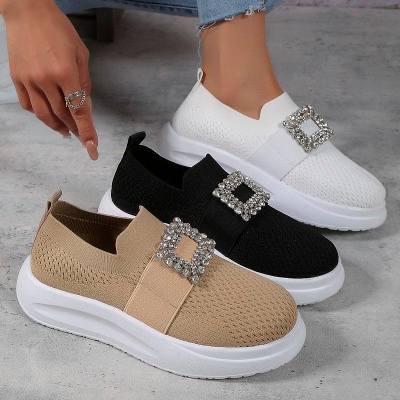 Chaussures orthopédiques de tennis à plateforme pour femmes - Taly Confort Orthopédique