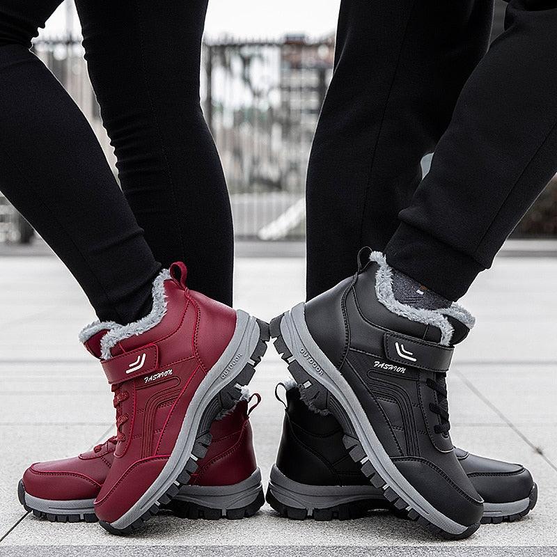 Chaussures de neige imperméables pour hommes et femmes - Radium Confort Orthopédique