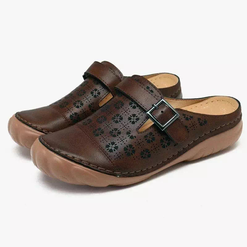 Sabot design traditionnel anti dérapant - 37 / Green
