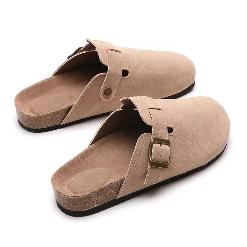 Sandales Orthopédiques Femme à Enfiler - Coupe Large, Soutien Voûte Plantaire - Confort Marche & Quotidien