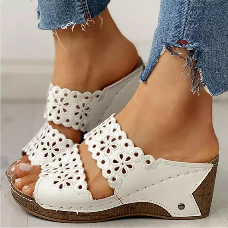 Sandales Orthopédiques pour Femme Avec Semelles Confort Orthopédique