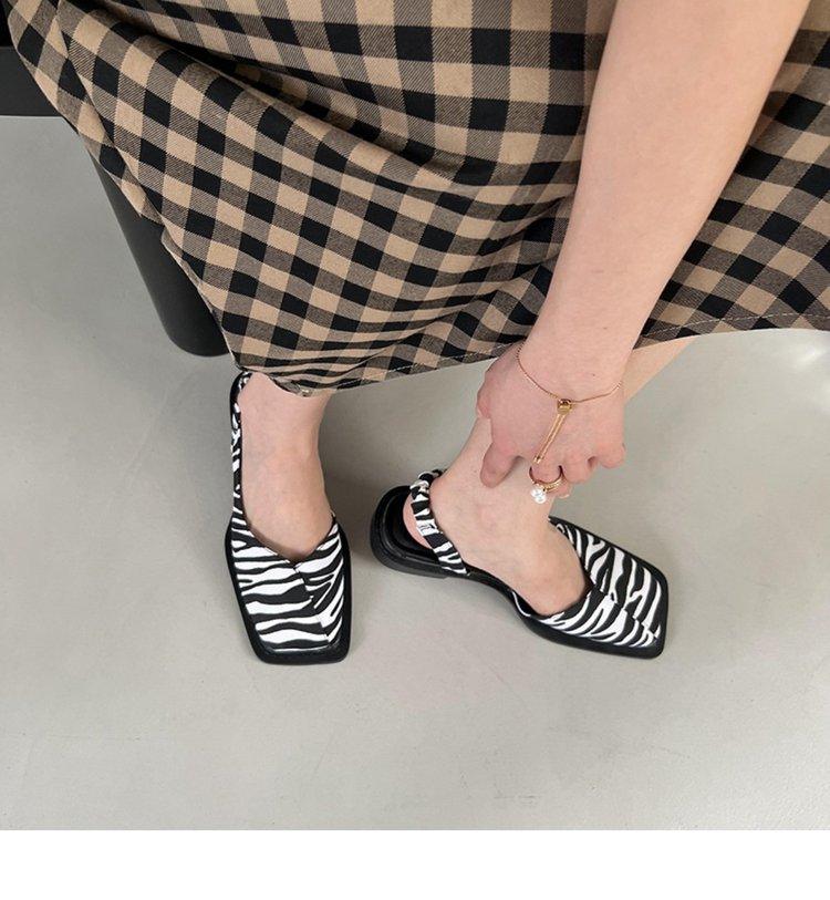 Sandales à talons plats pour femmes - Anitia Confort Orthopédique