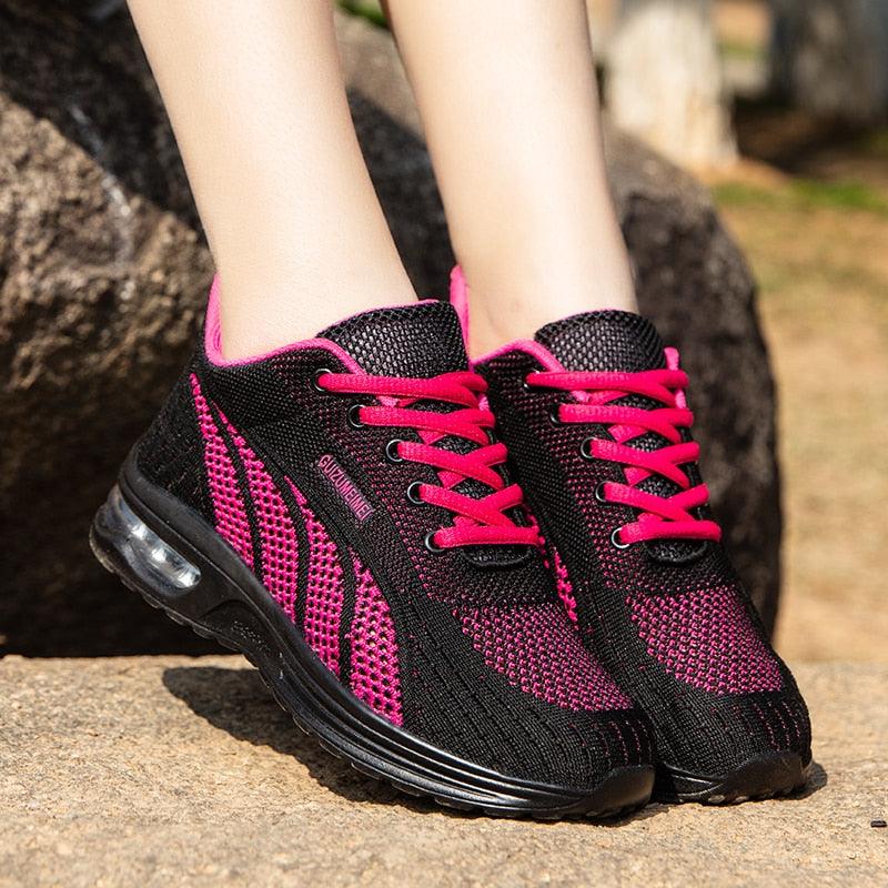 Chaussures orthopédiques de Sport en maille respirantes pour femmes - Jeloo Confort Orthopédique