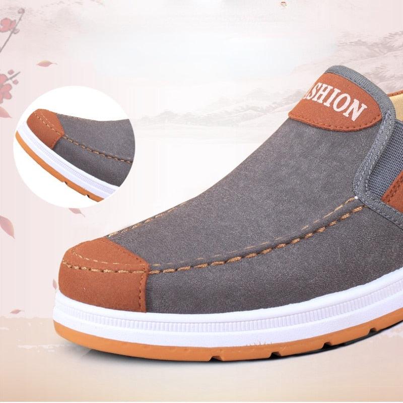 Chaussures en toile décontractées pour hommes - Bulyo Confort Orthopédique