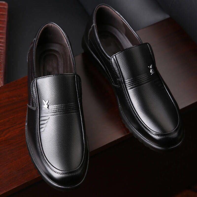 Chaussures d'affaires en cuir verni pour hommes - Dao Confort Orthopédique