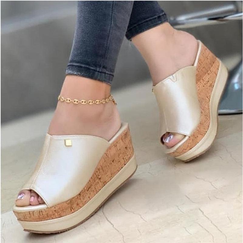 Sandales à talons hauts plate-forme pour Femmes - Parker Confort Orthopédique