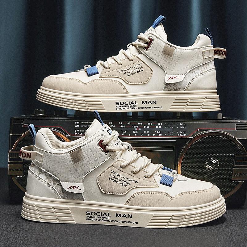 JASON - Baskets homme social Confort Orthopédique