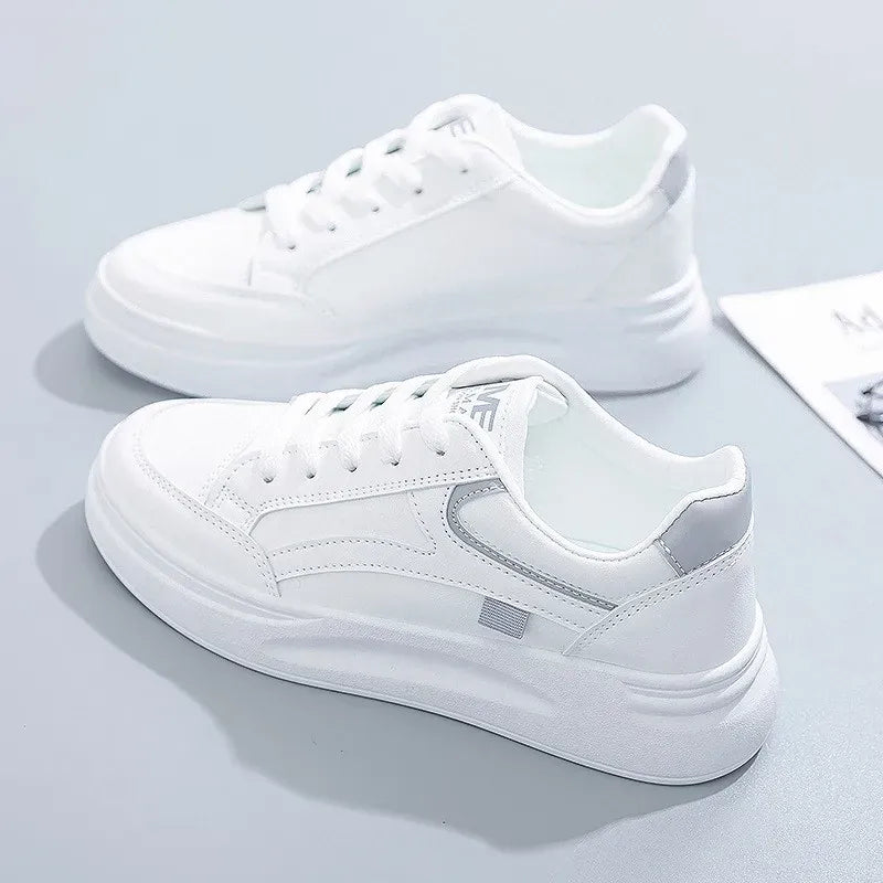 Basket Orthopédique Femme Respirante et Confortable - Blanc / 43