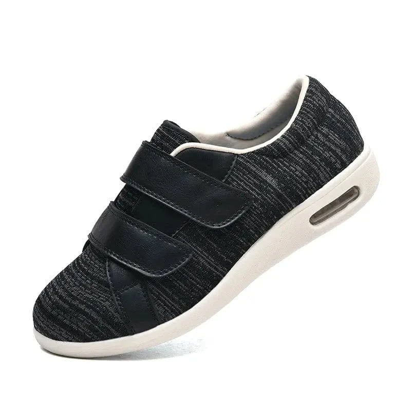 Basket Orthopédique Respirante Et Design À Scratch - Khaki / 39