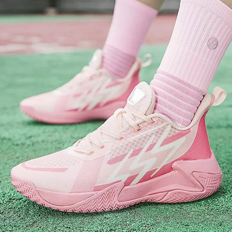 Basket rose homme - 41 / Rose