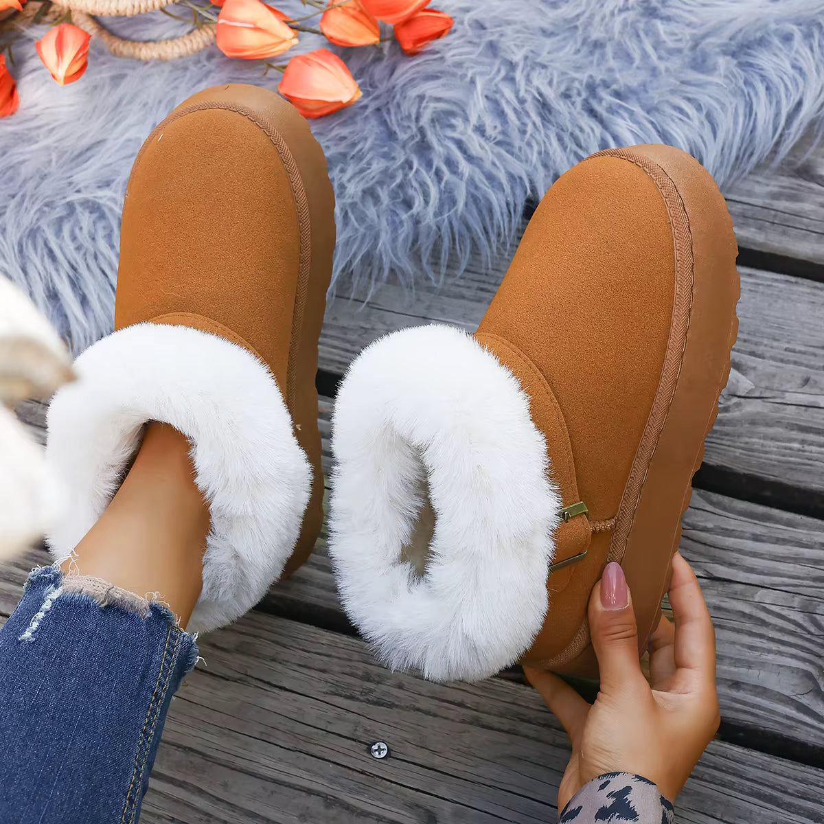 Boots de Neige Femme : Style et Chaleur en Conditions Hivernales