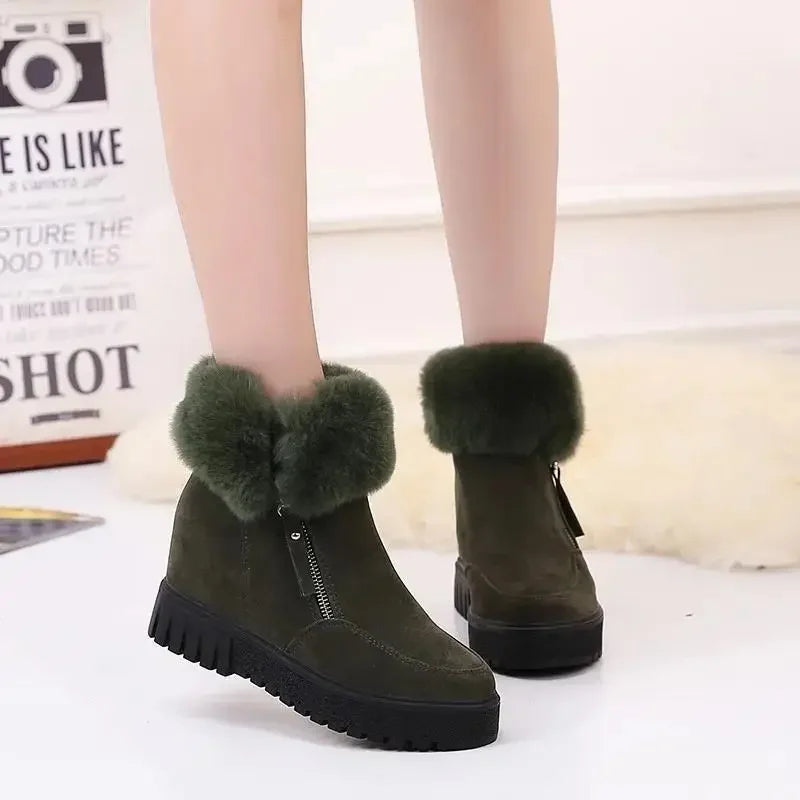 Boots Fourrure Femme : Douceur et Chaleur à Votre Pied