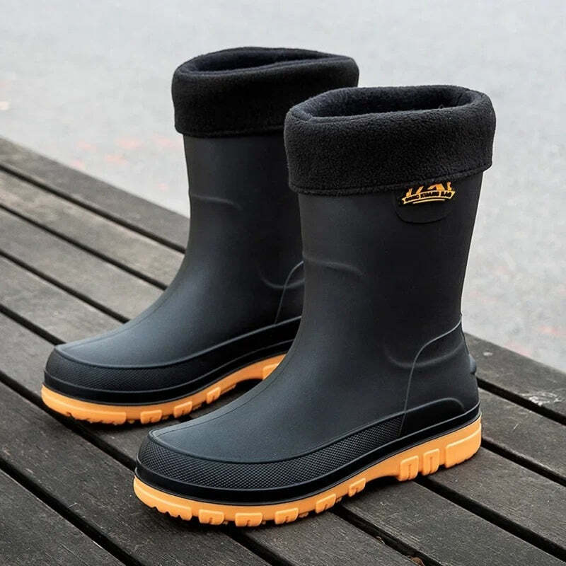 Chaussures de pluie montantes homme - 41 / Gold
