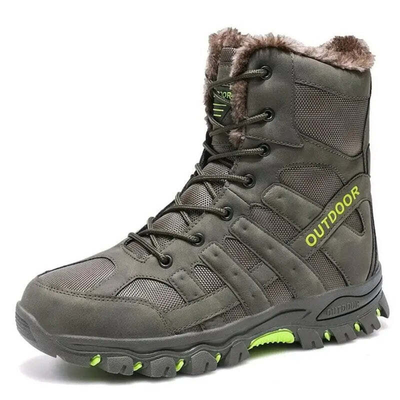 Bottine homme neige - 46 / Black
