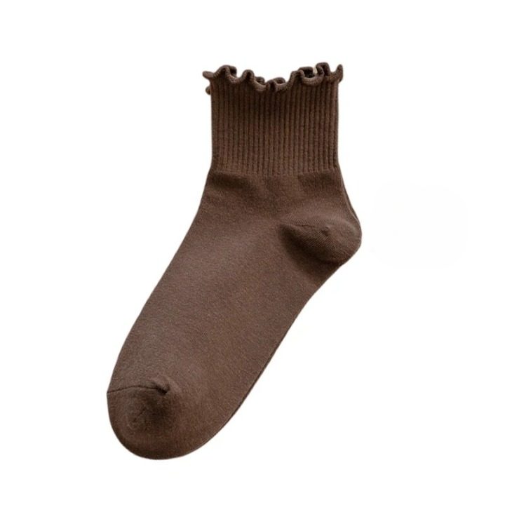 Chaussette froufrou - 36 / Blanc