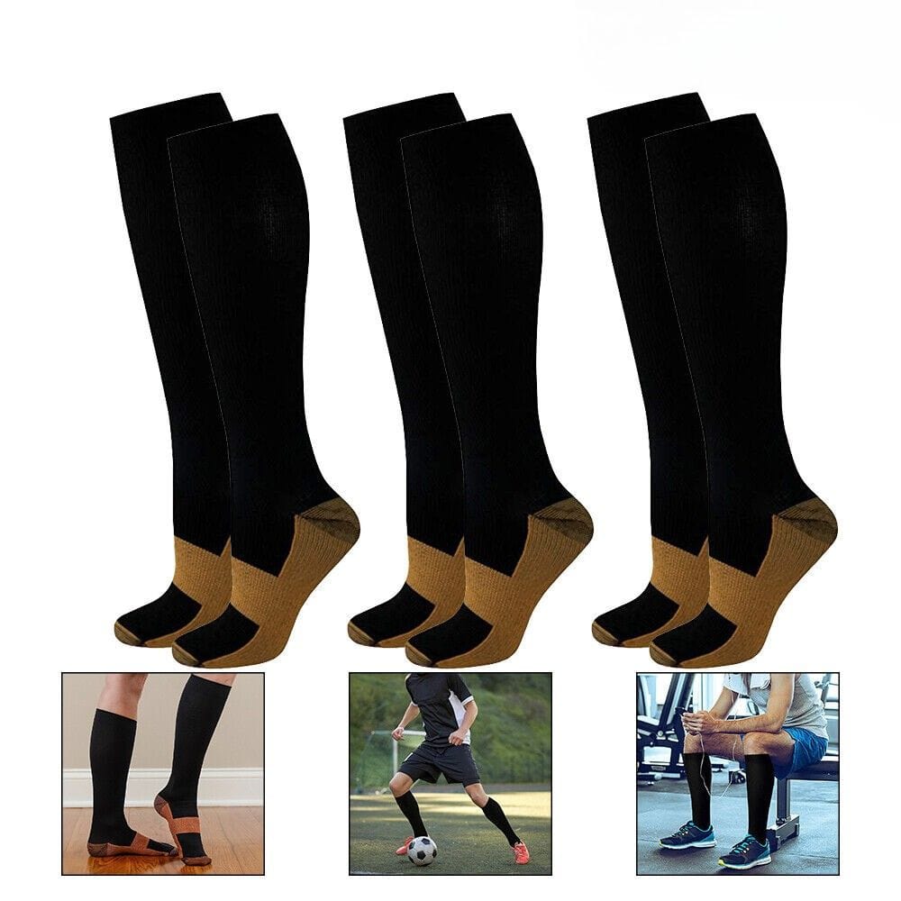 Chaussettes de Compression Cuivre Homme - Image 6