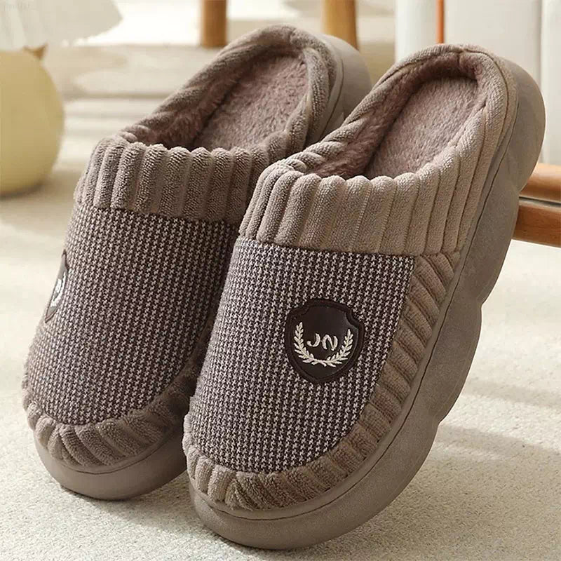 chausson femme memoire de forme - 37 / Tan