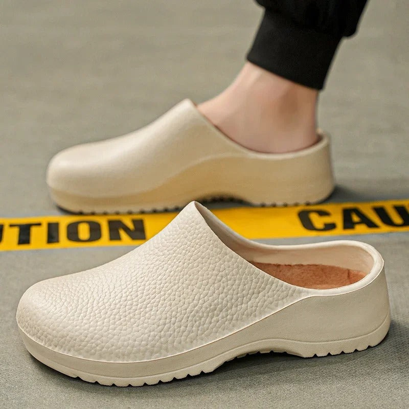 chaussons épais médicaux - 38 / Wheat