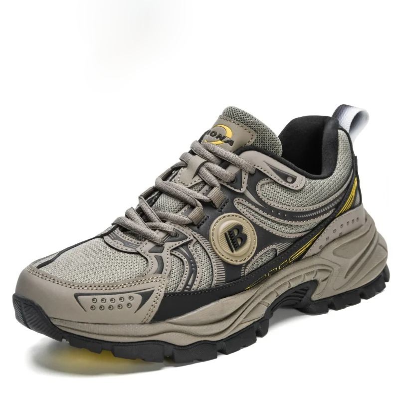 Basket de ville confortable homme - 41 / Silver