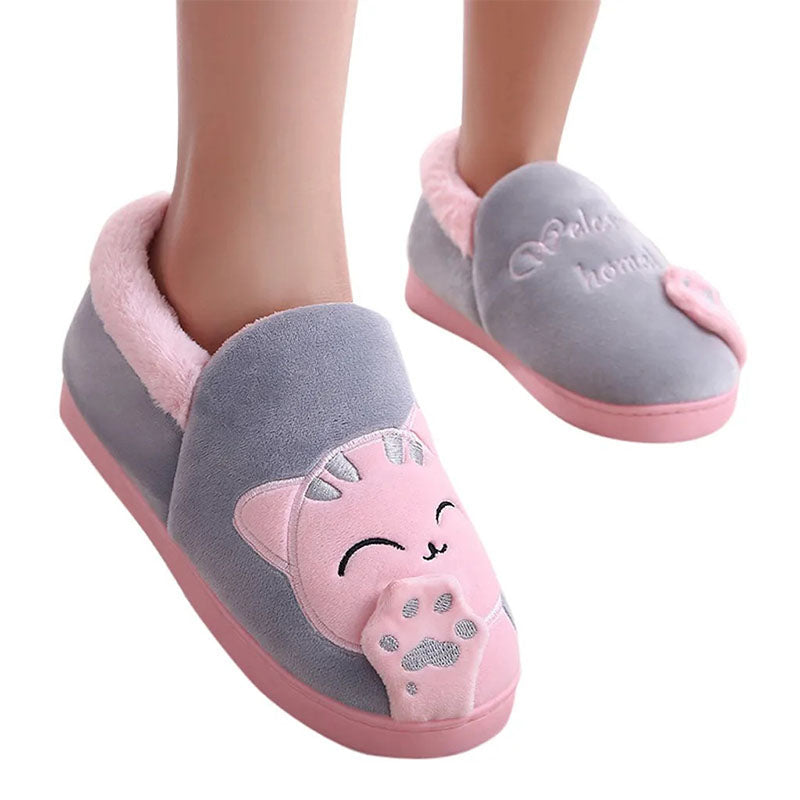 pantoufles chats pour femmes - 38 / Lavender