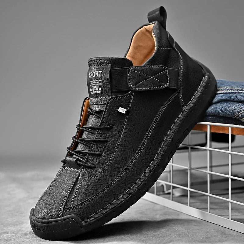 Chaussures légères pour hommes à pieds sensibles - 40 / Black
