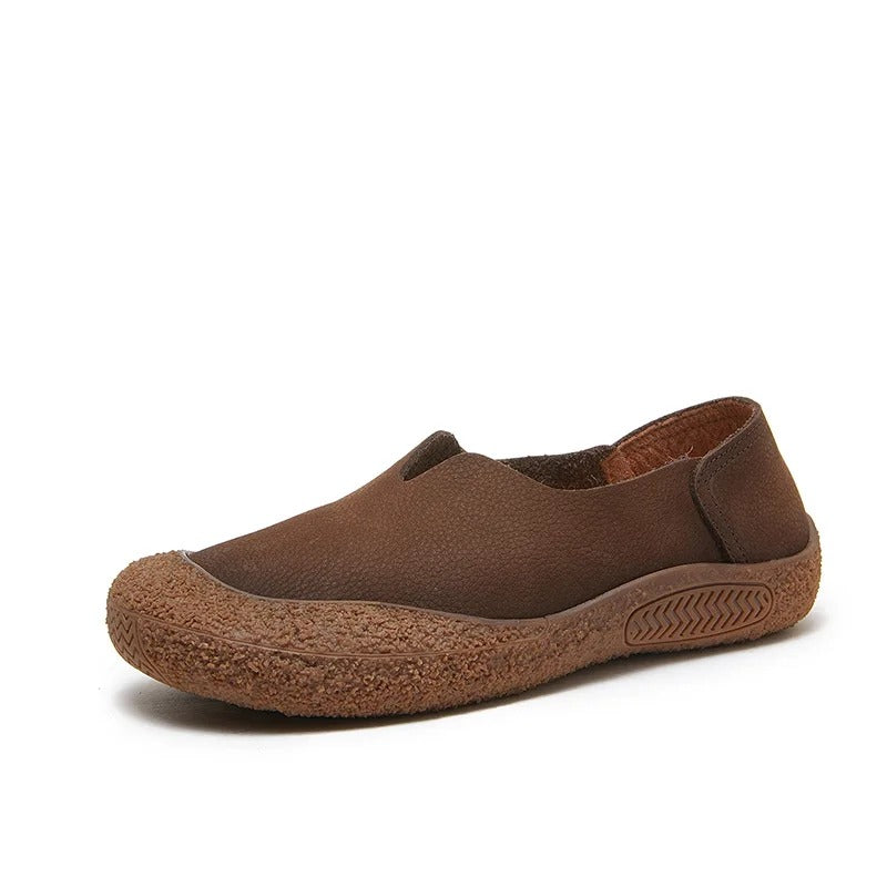 chaussure femme confort pied large - DarkKhaki / 37