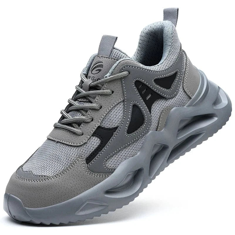 Chaussures De Sécurité Orthopédique Résistantes Avec Semelle Design - Beige / 42