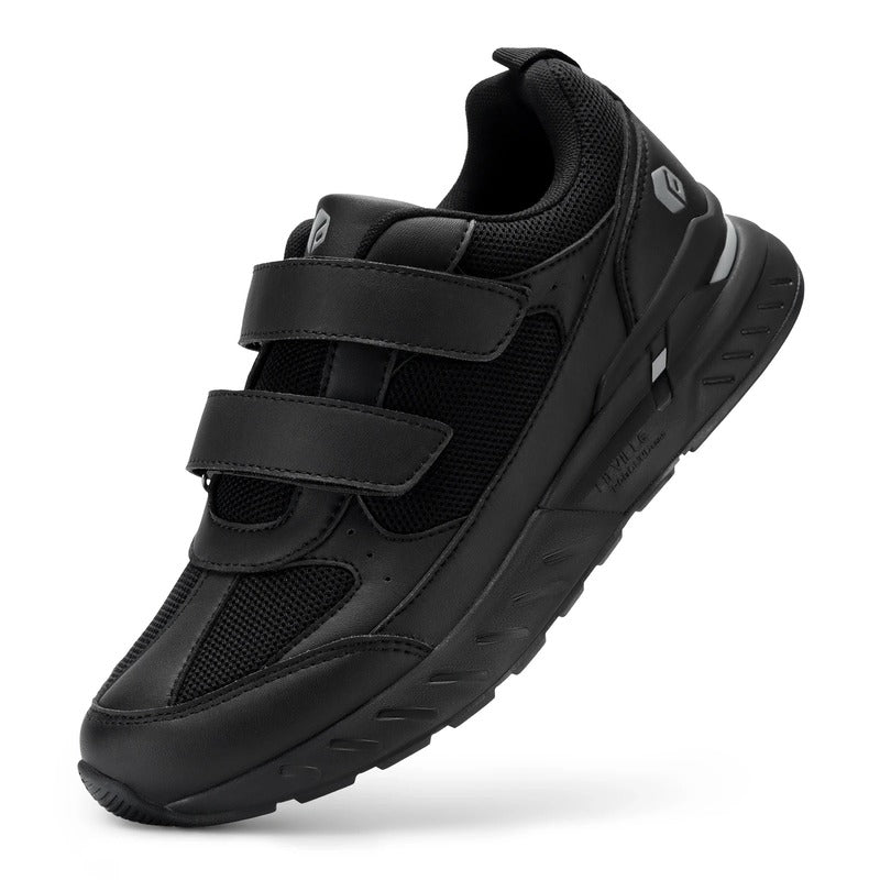 Chaussures diabétiques à scratch - 42 / Black