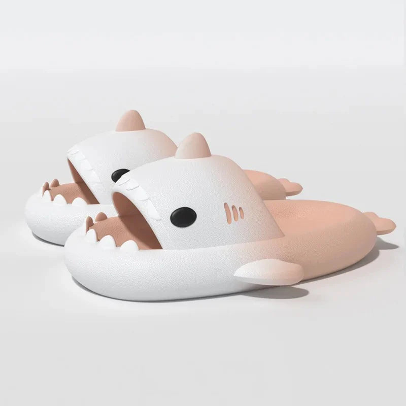 claquettes requin - 41 / Bisque