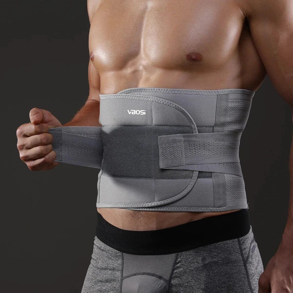 Corset Orthopédique Soutien Du Dos - Gris / XXL