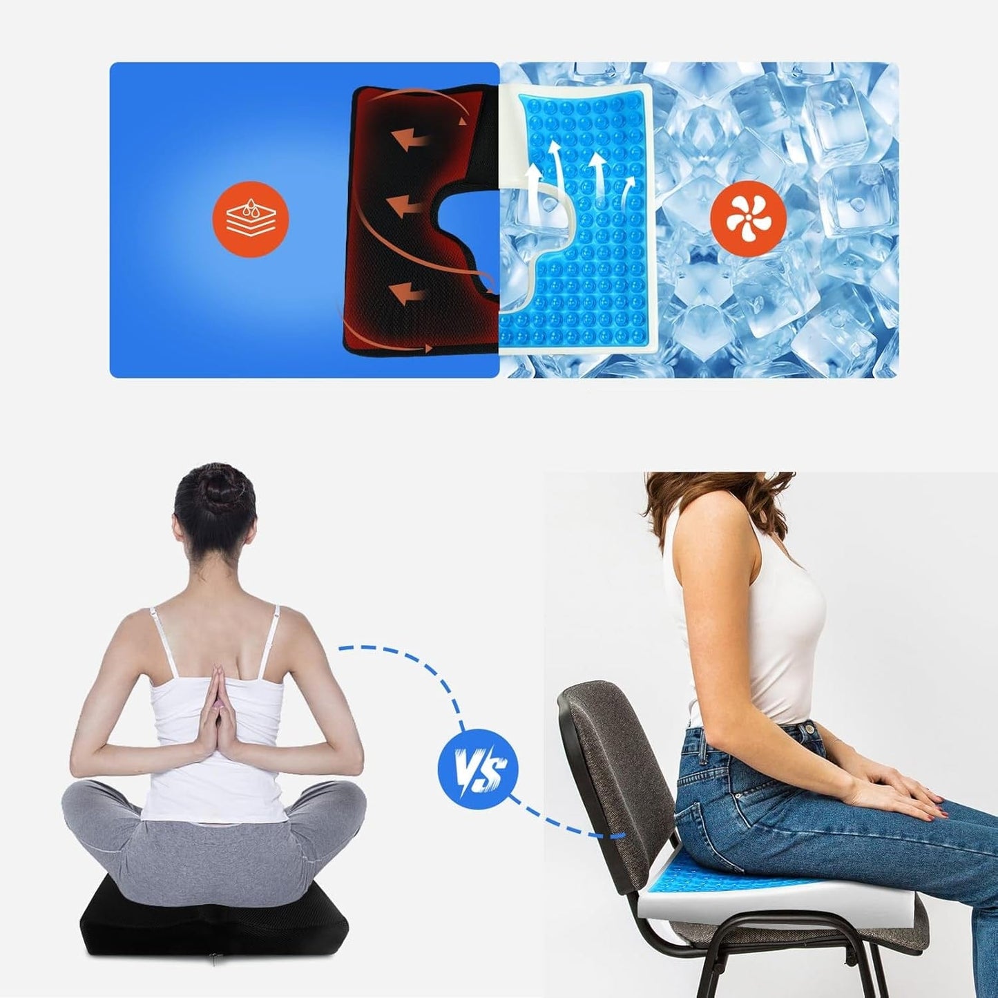 Coussin Orthopédique Lombaire Polyvalent À Mémoire De Forme - Image 5