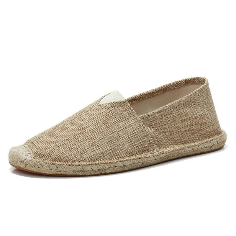 Espadrilles imitation françaises pour homme - 42 / Silver