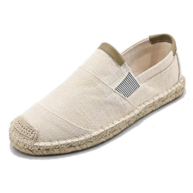 Espadrilles noires pour homme - 41 / Wheat